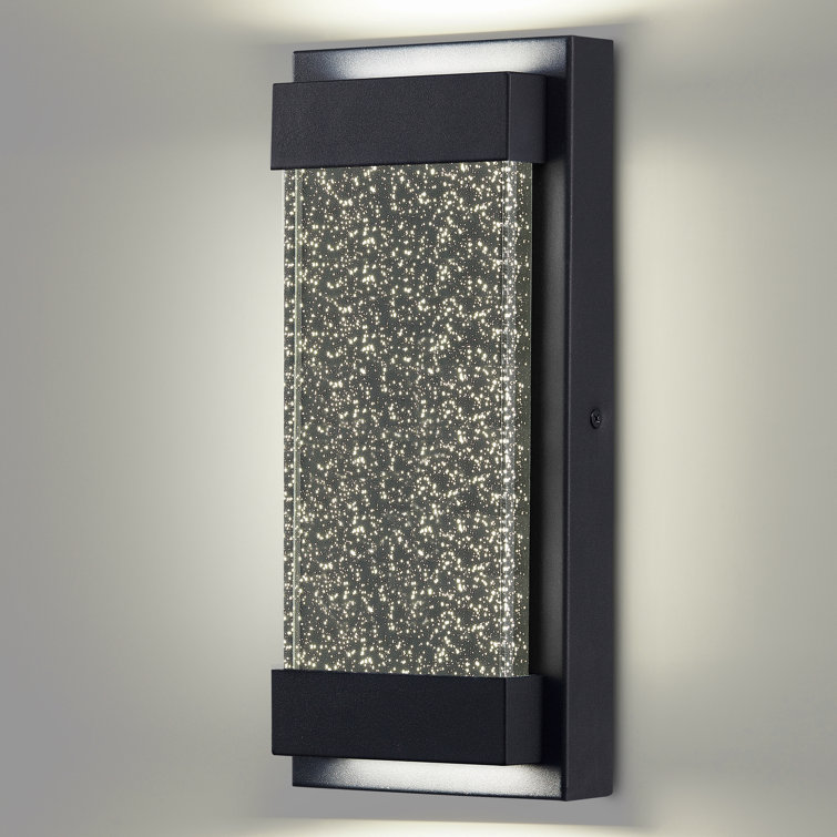 Orren Ellis Gattilier 1 Light LED Dimmable Corner Wall Light